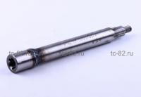 Вал трансмиссии роторной косилки  левой L-210 mm (под шлицы) - KRE 1100 КОСА