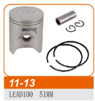 Поршень   Honda LEAD 100   .STD  (Ø51,00)    "JWBP"   