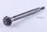 Вал шестерни полуоси (планетарка часть 1) Z=10