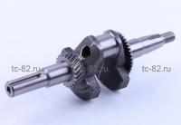 Коленвал м/б   168F/170F   (6,5/7Hp)   (под шпонку, Ø20mm)   (c шестернями)   TATA