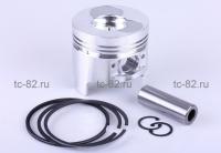 Поршень м/б   186F   (9Hp)   0,50   (Ø86,50)   "ТАТА" (острый конус форкамеры)