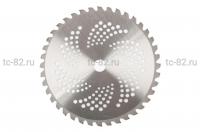 Диск мотокосы   60T   (Ø255/25.4 mm)   (победитовые зубья)  "BESTILL"