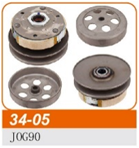 Вариатор задний   Yamaha JOG 90, 2T Stels 50   (с барабаном)   "JWBP"