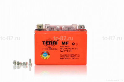АКБ   12V 5А  "TCS"    GEL,  (113x69x89,YTZ5S-BS) упак.10шт