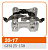 Постель распредвала   4T GY6 125/150   (+коромысла)   "JWBP"