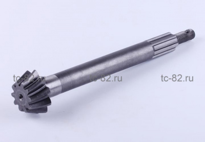 Вал шестерни полуоси (планетарка часть 1) Z=10