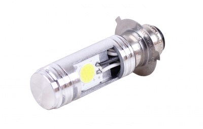 Лампа фары диодная 2 кристалла 3 усика П15Д-25-3 LED - АМ