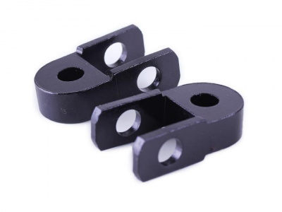 Удлинитель заднего амортизатора 25mm (пара) черный - AM