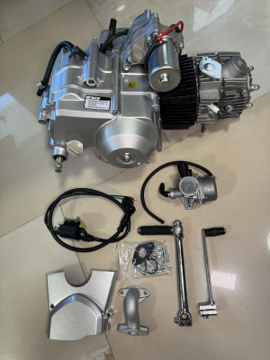 Двигатель 139FMA  Alpha 110cc  Механика (полный комплект) скорости по кругу 