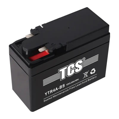АКБ   12V 3,3А "TCS"  GEL, Honda   (115x50x85,YTR4A-BS) упак.20шт