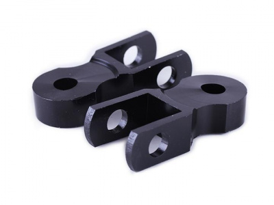 Удлинитель заднего амортизатора 45mm (пара) черный - AM
