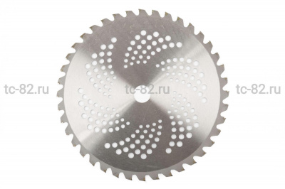 Диск мотокосы   60T   (Ø255/25.4 mm)   (победитовые зубья)  "BESTILL"