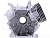 Блок двигателя м/б   188F   (13Hp)   (Ø88,00)